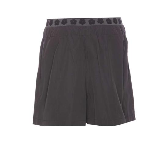  겐조 숏팬츠 해피 타이거 자수 반바지 블랙 - KENZO