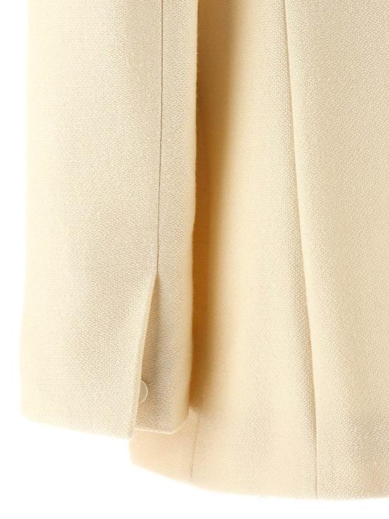  끌로에 수트 자켓 테일러드 더블 브레스트 블레이저 화이트 - CHLOE