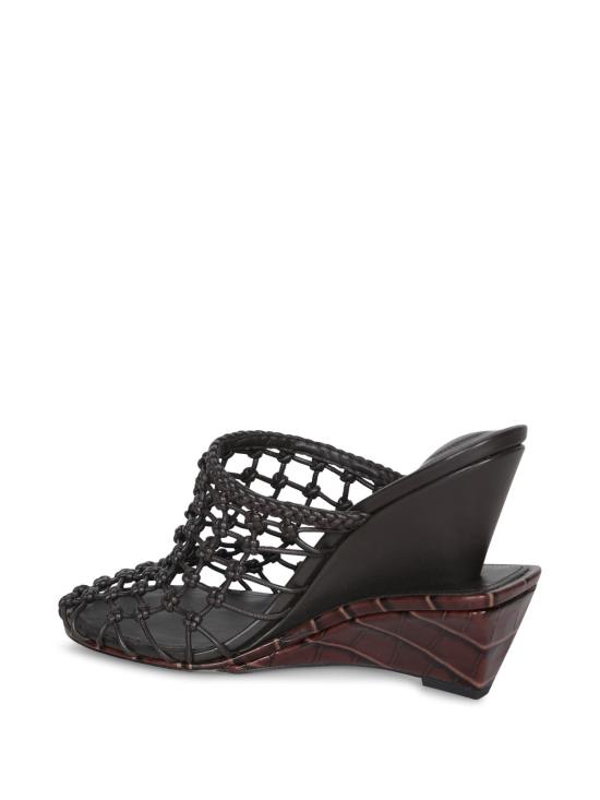  자크뮈스 샌들 레 두블 트레스  다크브라운 - JACQUEMUS