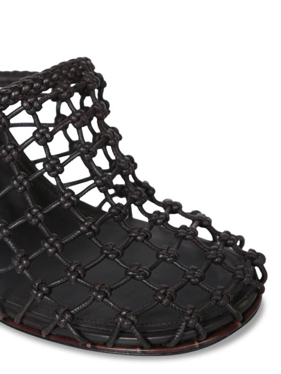  자크뮈스 샌들 레 두블 트레스  다크브라운 - JACQUEMUS