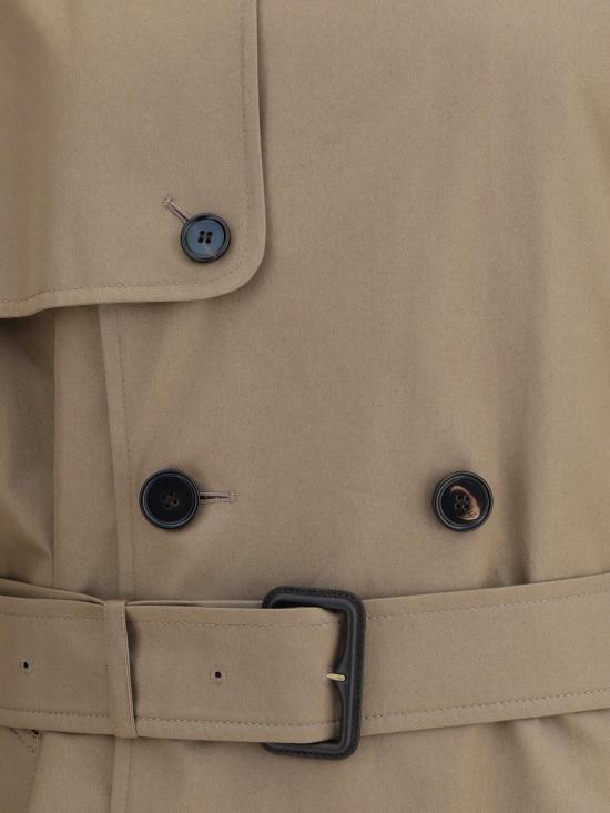  버버리 자켓 로드 브레스티드 재킷 브라운 - BURBERRY