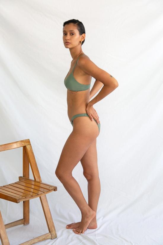  갈라마르 비키니 수영복 O 링 브리프 세이지 - GALAMAAR