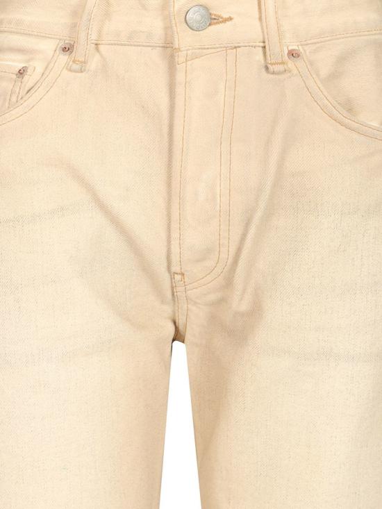  아크네 스튜디오 데님 팬츠 와이드 레그 진 베이지 - ACNE STUDIOS