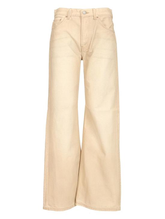  아크네 스튜디오 데님 팬츠 와이드 레그 진 베이지