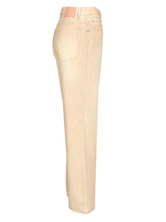  아크네 스튜디오 데님 팬츠 와이드 레그 진 베이지 - ACNE STUDIOS