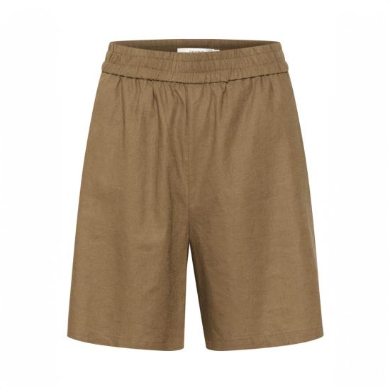  게스투즈 숏팬츠 리자 쇼츠 스톤 그레이 - GESTUZ