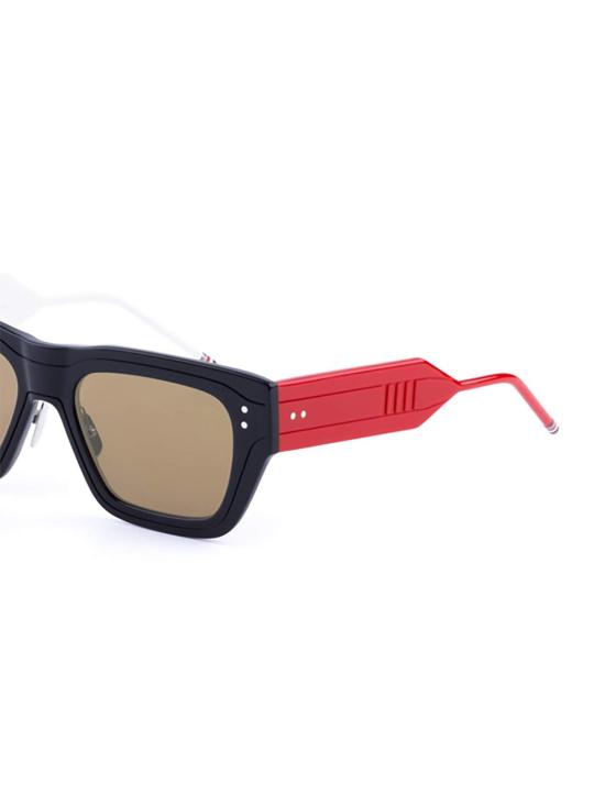  톰브라운 안경 톰 브라운 UES947 Z/G0002 선글라스 샤이니 네이비 - THOM BROWNE