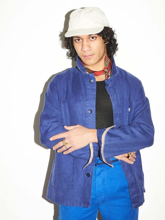  Limited Edition 데님 자켓 한정판 해양 작업복 재킷 (블루)