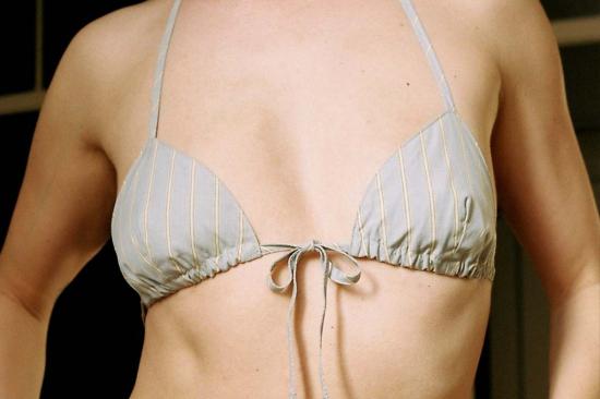  질 로드리게즈 비키니 수영복 Gil Rodriguez Lilah 스트라이프 비키니 탑 - GIL RODRIGUEZ