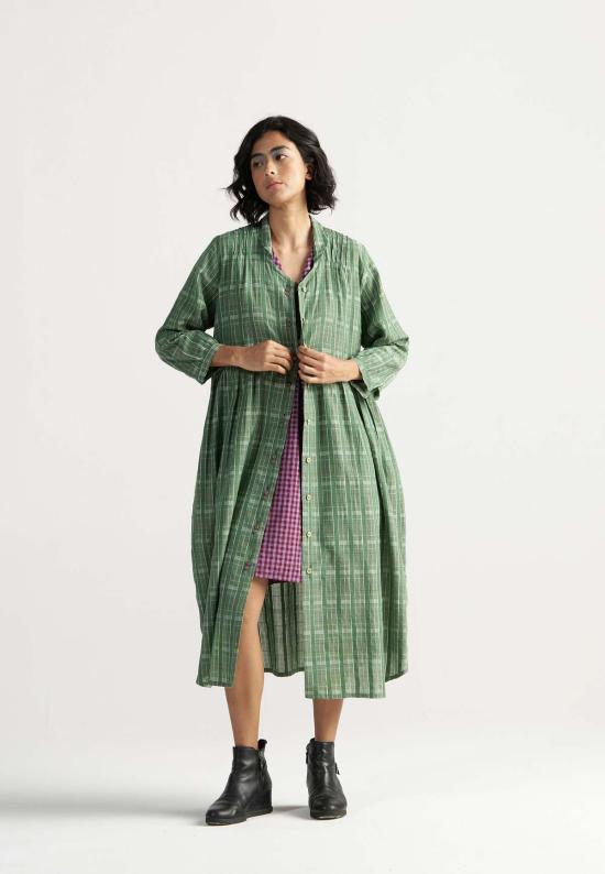  IKKIVI 롱 원피스 이키비 테이블 포 투 드레스 그린 - IKKIVI