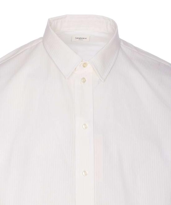  생로랑 셔츠 셔츠 화이트 - SAINT LAURENT