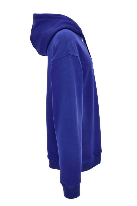  베르사체 긴팔 티셔츠 진 쿠튀르 스웨터 (후드 포함) 블루 - VERSACE