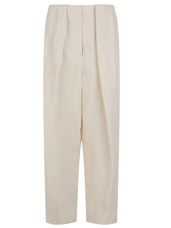  [키즈] 스텔라 맥카트니 트레이닝/조거 팬츠 스텔라 매카트니 비스코스 블렌드 와이드 레그  버터밀크