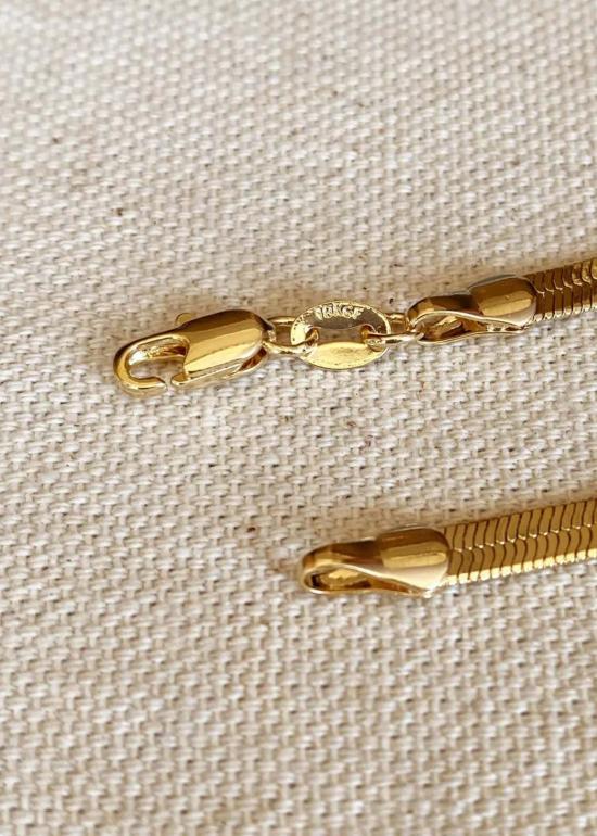  Rue Saint Paul 목걸이/팬던트 뤼 생 폴 4mm 헤링본 체인 - OTHER BRANDS