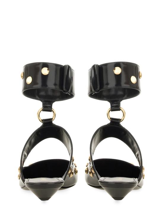  끌로에 샌들 로 제이드 플랫 슈즈 블랙 - CHLOE