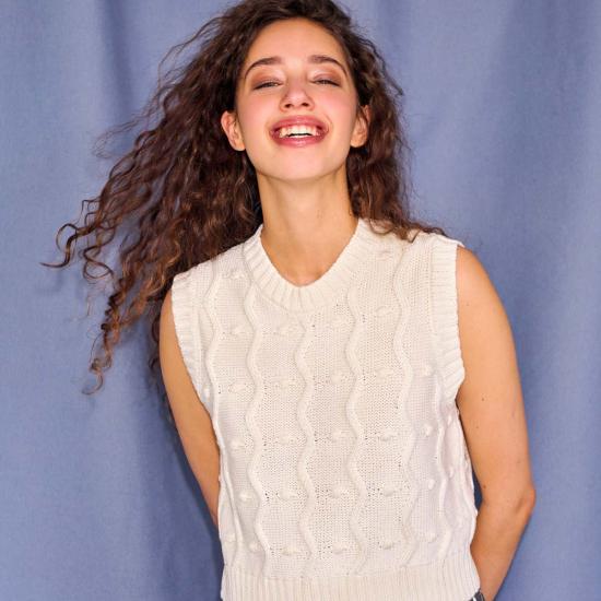  지지 니트웨어 베스트 버블