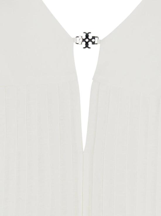  토리버치 롱 원피스 화이트 드레스 - TORY BURCH