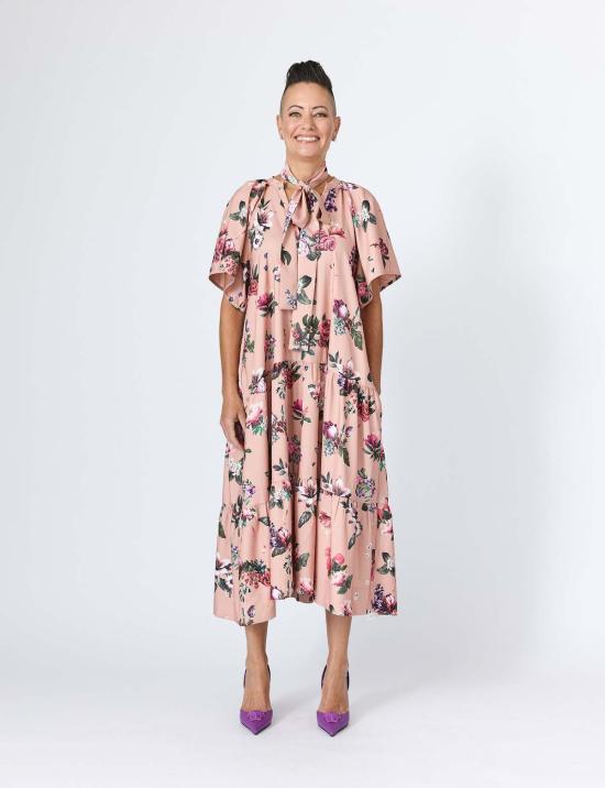  린제이 니콜라스 뉴욕 롱 원피스 린지 니콜라스 뉴욕 사라 맥시 드레스 - LINDSAY NICHOLAS NEW YORK