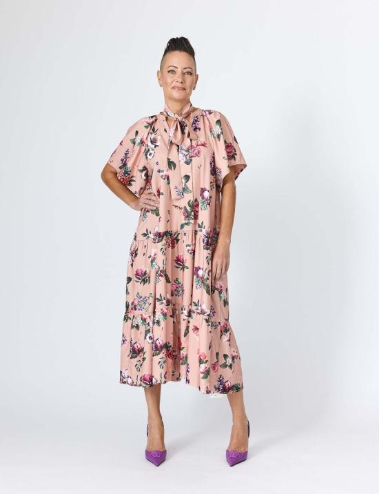  린제이 니콜라스 뉴욕 롱 원피스 린지 니콜라스 뉴욕 사라 맥시 드레스 - LINDSAY NICHOLAS NEW YORK