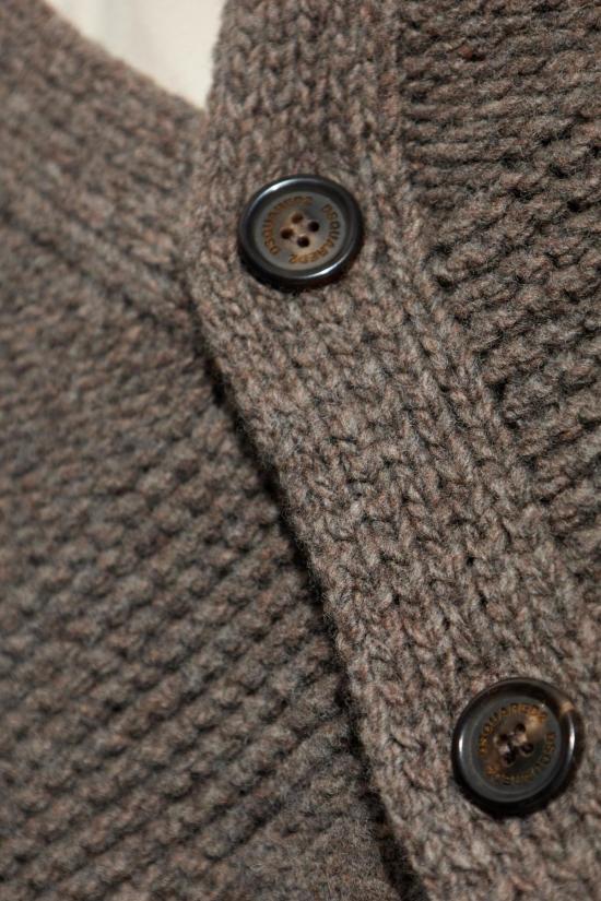  디스퀘어드2 가디건 Dsquared2 울  브라운 - DSQUARED2