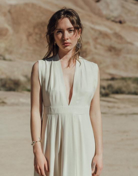  클레드 이어링 로프 이어 싱글 커프 - CLED