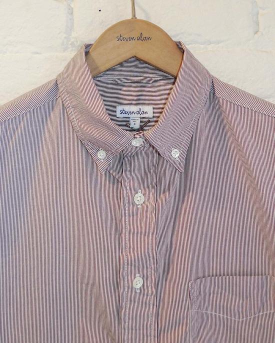  Steven Alan 긴팔 셔츠 스티븐 앨런 대학 - STEVEN ALAN