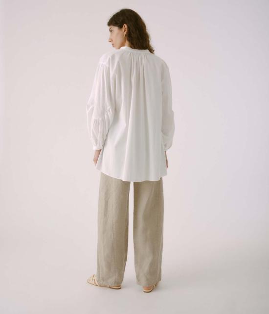  사야카 다비스 뉴욕 블라우스 사야카 데이비스 뉴욕 퍼프 슬리브  화이트 - SAYAKA DAVIS NEW YORK