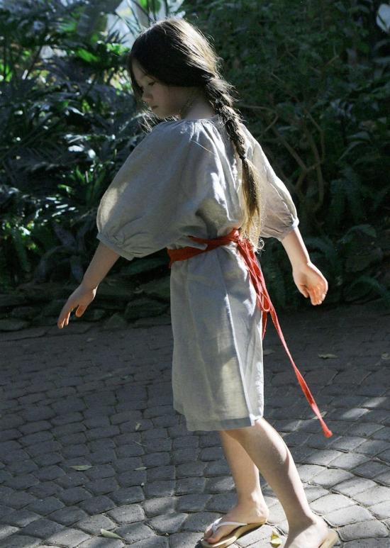  [키즈] Tambere 원피스 어린이용 탐베레 앙카라 드레스 노란색 녹색 - TAMBERE