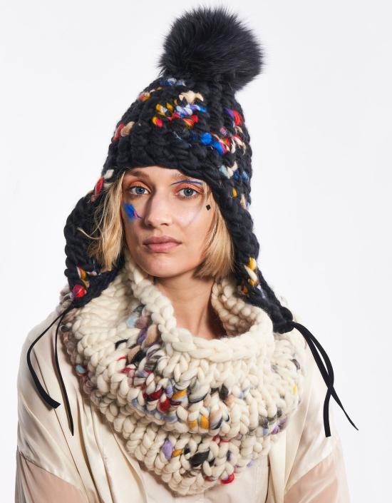  미샤램퍼트 모자 미샤 램퍼트 트웜블리 스누드 라지 - MISCHA LAMPERT