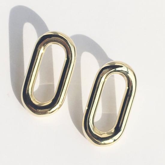  JANE D'ARENSBOURG 이어링 제인 다렌스버그 오벌 스터드 - OTHER BRANDS