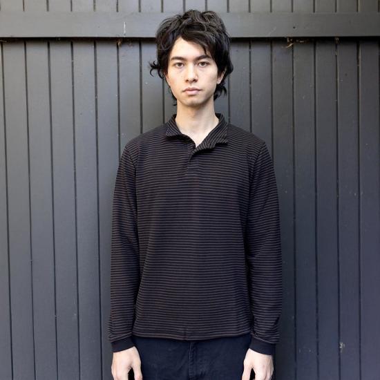  스티븐 알란 폴로 티셔츠 스티븐 앨런 크롭 칼라 폴로