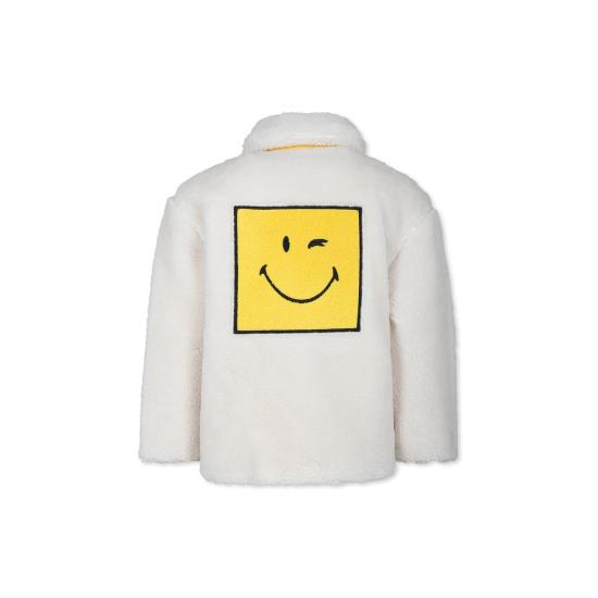  [키즈] 마크제이콥스 자켓 마크 제이콥스 키즈 리버서블 페이크 퍼 재킷 아이보리 - MARC JACOBS