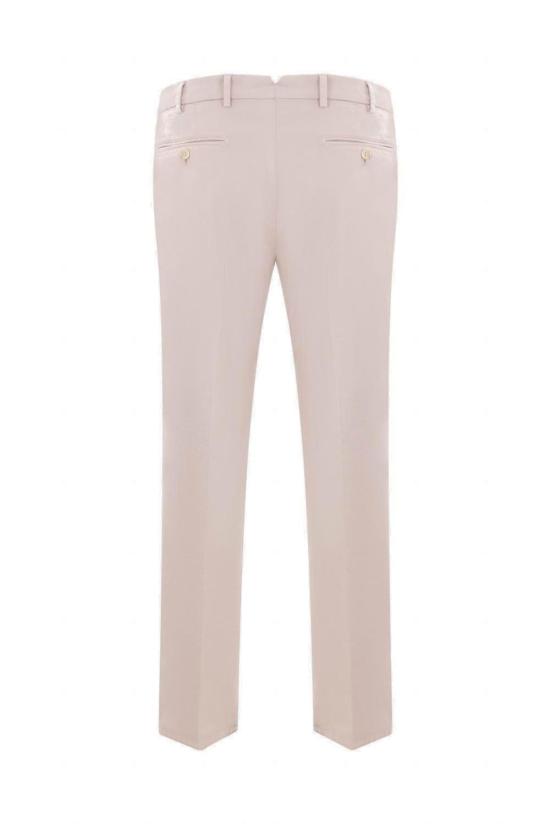  브루넬로 쿠치넬리 스트레이트 팬츠 Brunello Cucinelli 이탈리안 핏 개버딘 팬츠 Juta - BRUNELLO CUCINELLI