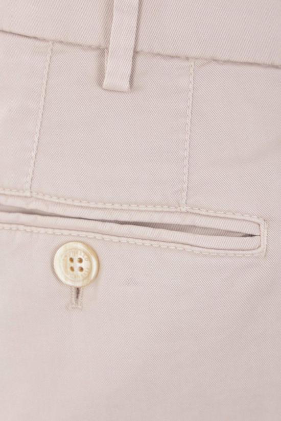  브루넬로 쿠치넬리 스트레이트 팬츠 Brunello Cucinelli 이탈리안 핏 개버딘 팬츠 Juta - BRUNELLO CUCINELLI