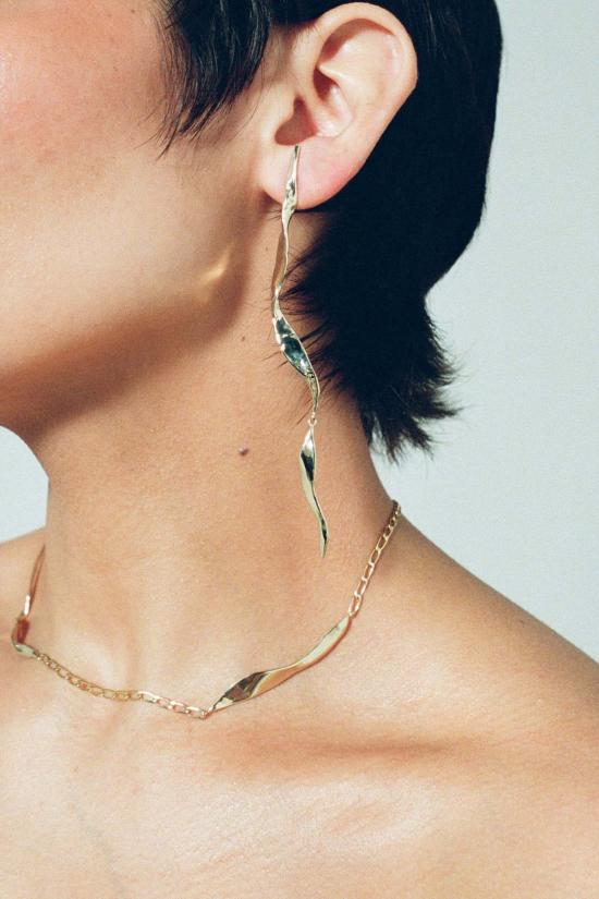  패리스 목걸이/팬던트 파리스 블레이드 목걸이 14K 금도금 청동 - FARIS