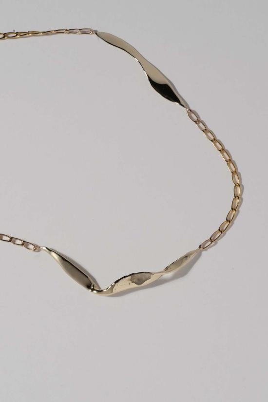  패리스 목걸이/팬던트 파리스 블레이드 목걸이 14K 금도금 청동 - FARIS