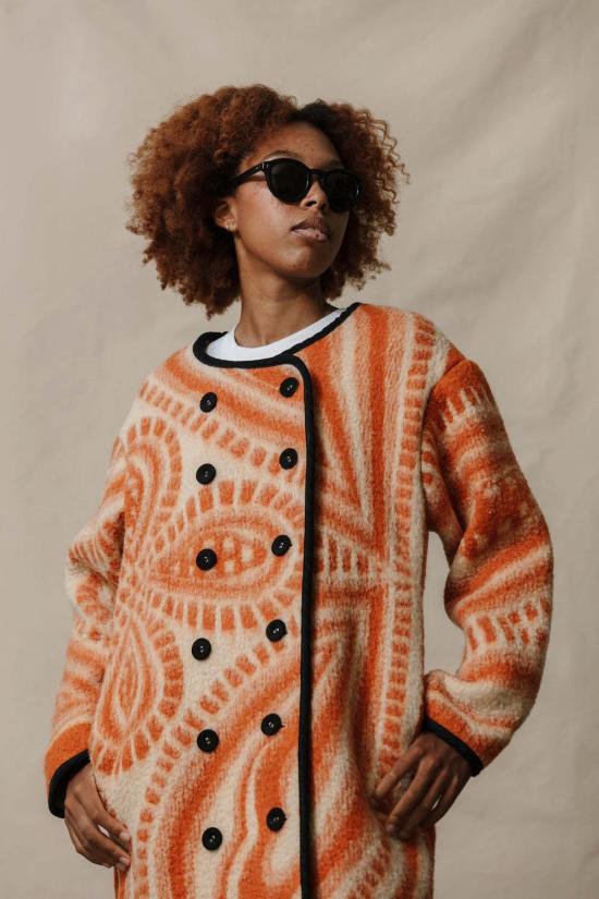  카린 자켓 칼린 롱 브룩스 재킷 - CARLEEN