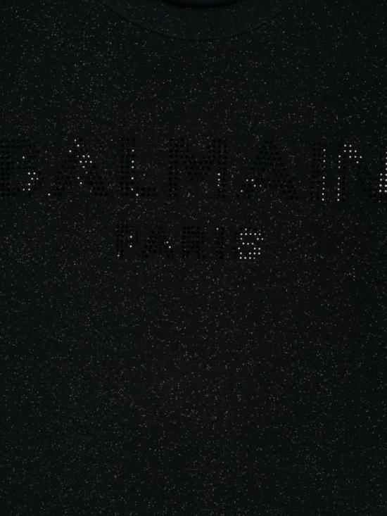  [키즈] 발망 트레이닝 상의 키즈 스페셜 티셔츠 블랙 - BALMAIN