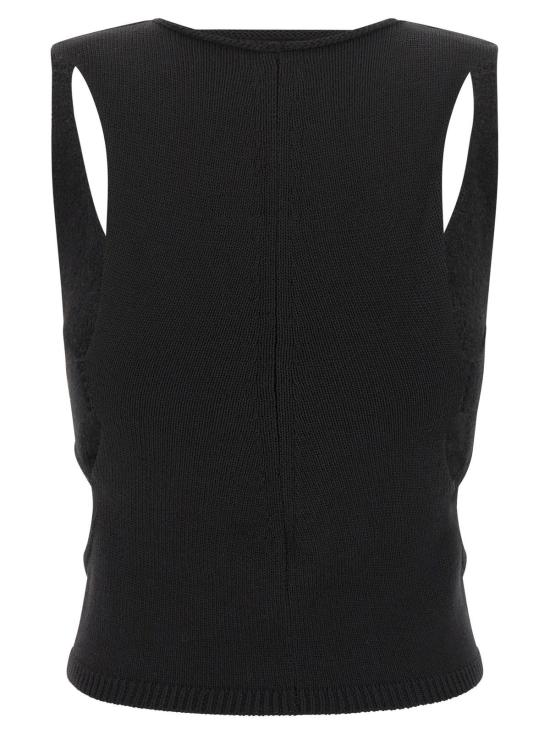  릭 오웬스 블라우스 탄야 탑 블랙 - RICK OWENS