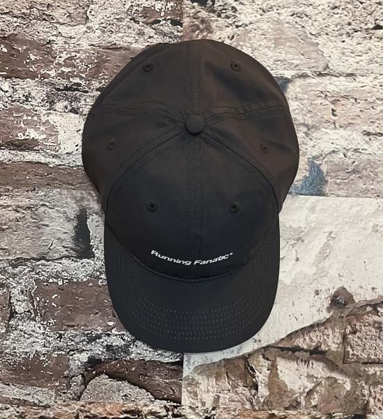  Hermanos Koumori 모자 헤르마노스 쿠모리 러닝 패너틱 캡 블랙