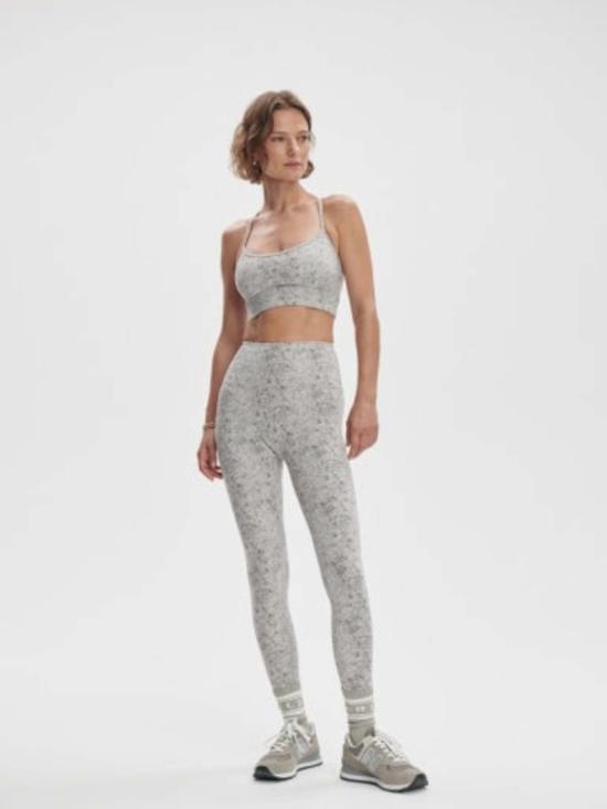  발리 레깅스 바를리 무브 슈퍼 하이  25 아이보리 텍스처드 스네이크