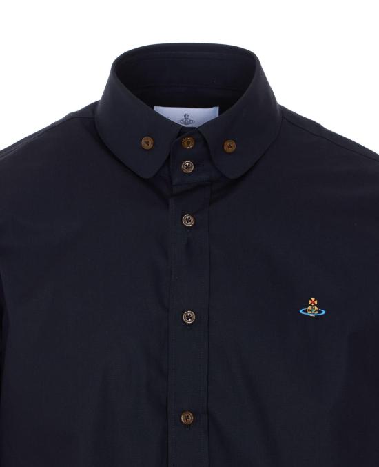  비비안웨스트우드 긴팔 셔츠 비비안 웨스트우드 투 버튼 크랄  블랙 - VIVIENNE WESTWOOD