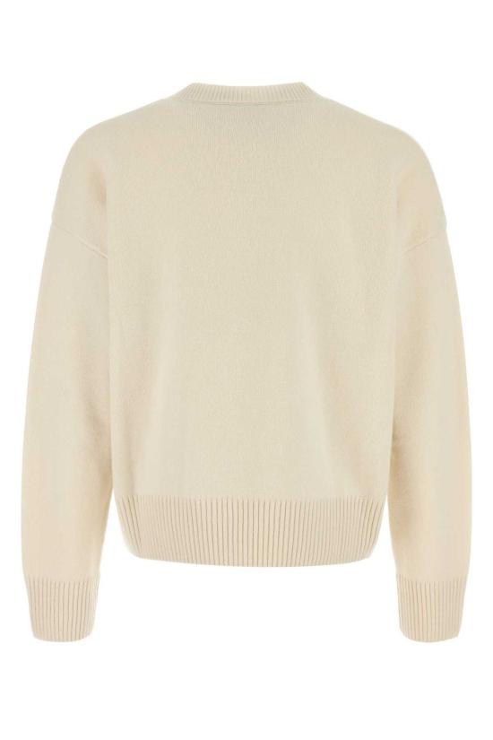  아미 스웨터 알렉상드르 마티우시 울 블렌드  아이보리 - AMI