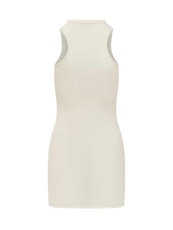  오프화이트 숏 원피스 미니 드레스 크림 - OFF WHITE