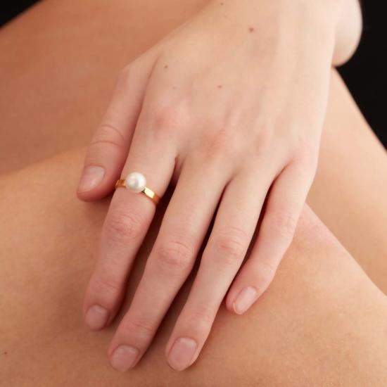  밍유왕 반지 명우왕 백합  금도금