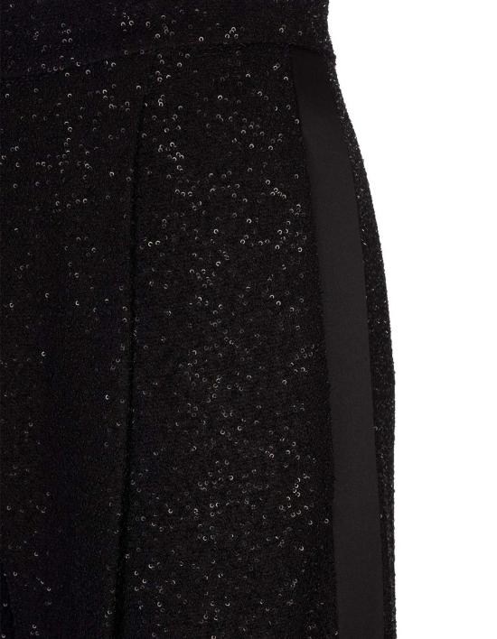  막스마라 스트레이트 팬츠 막스 마라 나빌리 블랙 팬츠 - MAX MARA