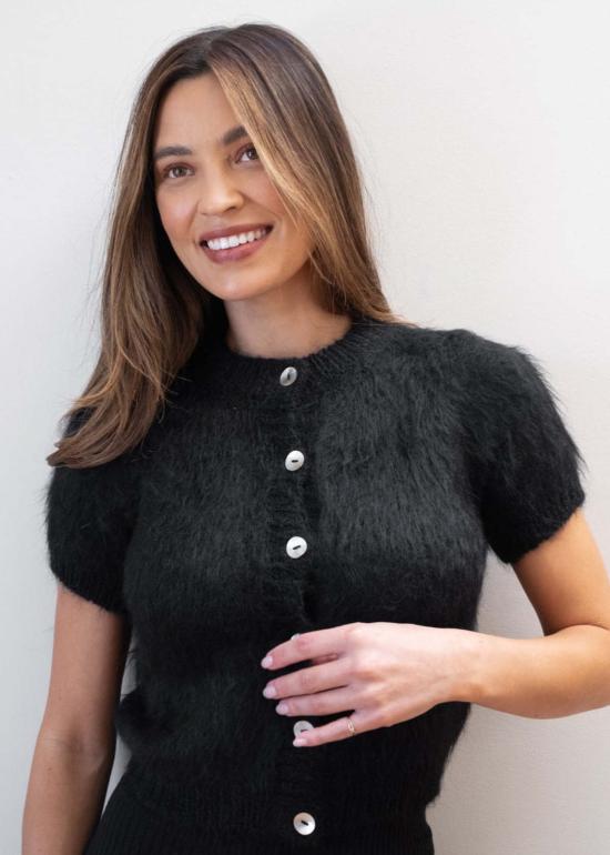  마리아 스탠리 가디건 반팔 카디건 - MARIA STANLEY