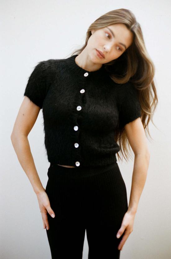  마리아 스탠리 가디건 반팔 카디건 - MARIA STANLEY