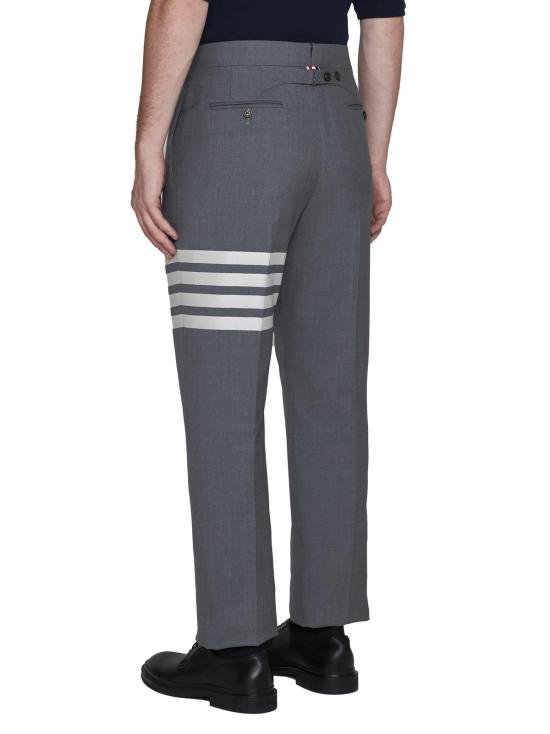  톰브라운 수트 팬츠 톰 브라운 클래식 , 마팅게일 그레이 색상 - THOM BROWNE