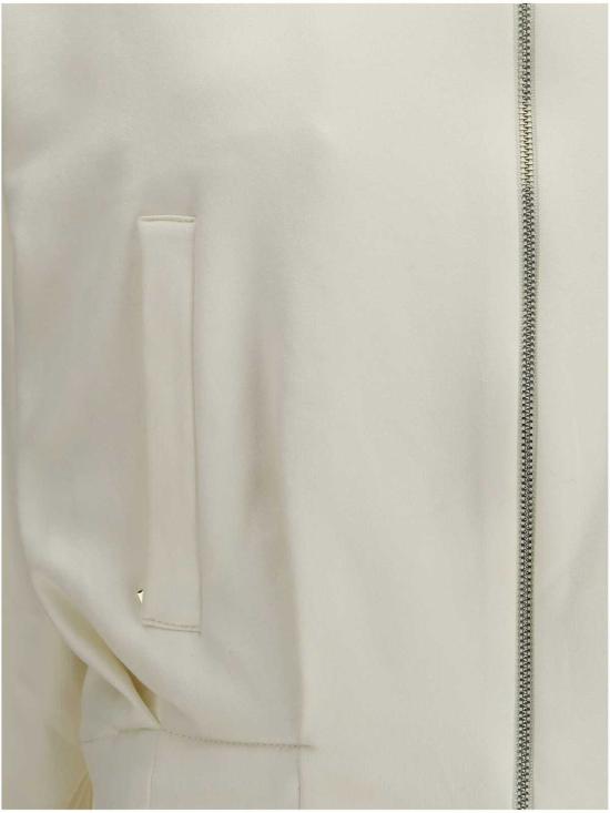  막스마라 스웨터 막스 마라 아르젠타 크롭 스웨트셔츠 - MAX MARA